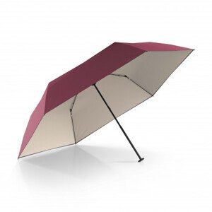 Doppler Zero ULTRA SUN - skládací deštník, vínová, plná barva