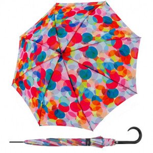 Doppler Modern Art Bubblegum - holový vystřelovací deštník