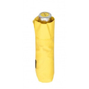 Doppler Alu Light - dámský skládací deštník, žlutá, plná barva