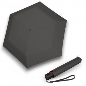 Elegantní dámský plně automatický deštník - Knirps U.200 DARK GREY