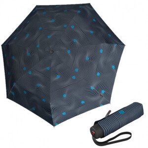 Eko ultralehký skládací deštník - Knirps T.020 MEDITATE BLUE