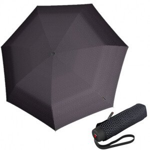 Eko ultralehký skládací deštník - Knirps T.020 FOCUS BLACK