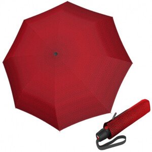 Knirps KNIRPS T.200 FOKUS RED - EKO elegantní plně automatický deštník