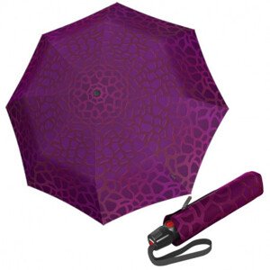 Elegantní dámský plně automatický deštník - Knirps T.200 HEAL PLUM