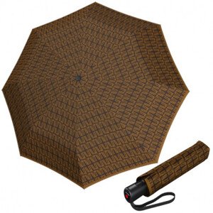 Elegantní dámský plnoautomatický deštník - Knirps A.200 TRUST CARAMEL