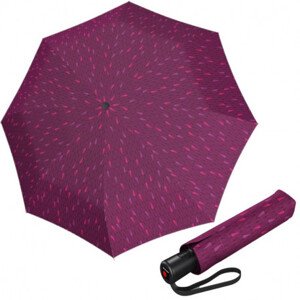 Elegantní dámský plnoautomatický deštník - Knirps A.200 ENJOU STRAWBEERY