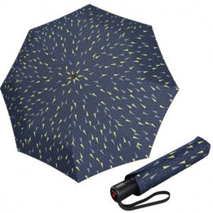 Elegantní dámský plnoautomatický deštník - Knirps A.200 ENJOU BLUEBERRY