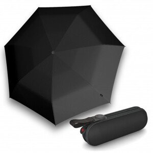 Knirps KNIRPS X1 BLACK SUPERTHIN - lehký skládací mini deštník