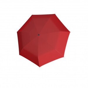 Knirps KNIRPS X1 RED SUPERTHIN - EKO lehký skládací mini deštník