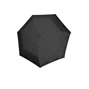 Knirps KNIRPS X1 LOTOUS BLACK - lehký skládací mini deštník