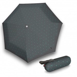 Lehký skládací mini deštník - Knirps X1 LOTOUS IRON