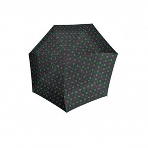 Derby Hit Magic Emotion- dámský plně automatický deštník, zelená, geometrický / abstraktní
