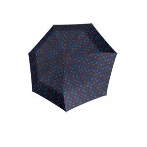 Derby Hit Magic Emotion- dámský plně automatický deštník, modrá, geometrický / abstraktní
