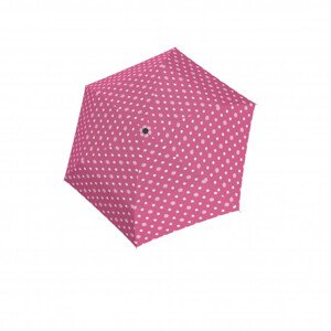 Doppler KIDS MINI DOTS - dětský skládací deštník, růžová, puntík