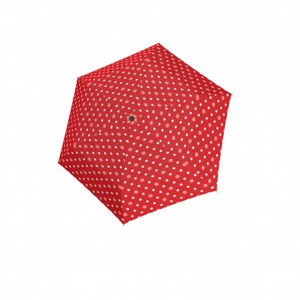 Doppler KIDS MINI DOTS - dětský skládací deštník, červená, puntík