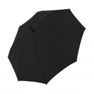Doppler Zero Golf - partnerský holový vystřelovací deštník, černá, plná barva