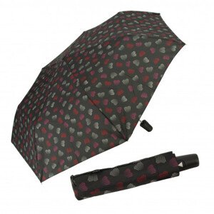 Derby Hit Mini AC Emotion - dámský vystřelovací deštník, černá