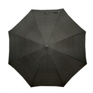Doppler Stockholm Automatic - pánský holový vystřelovací deštník, černá, proužek