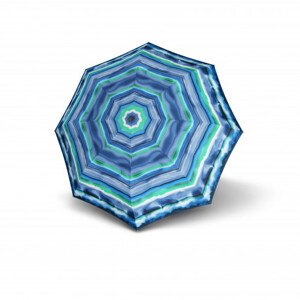 Doppler Fiber Magic Capri - dámský plně automatický deštník, modrá