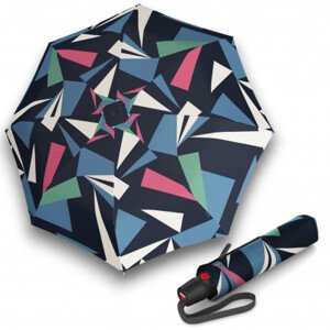 Egantní dámský plně automatický deštník - Knirps T .200 medium duomatic Nuno Meteor UV ecorepel