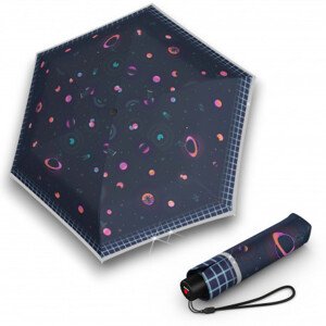 Lehký skládací deštník - Knirps ROOKIE manual Moonmen