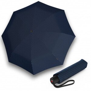 Elegantní dámský skládací deštník - Knirps A.050 medium manual joy navy