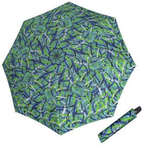 Derby Hit Magic Moving Lines Blue - dámský plně automatický deštník