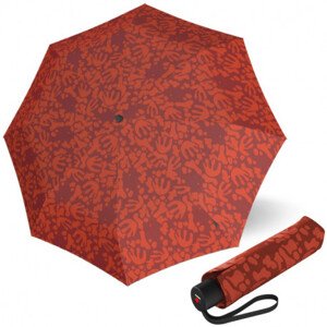 Knirps KNIRPS A.050 MEDIUM Organic Magma - elegantní dámský skládací deštník