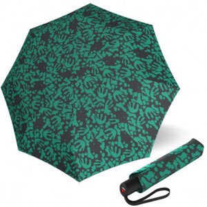 Knirps KNIRPS A.200 MEDIUM Organic Neptune - elegantní dámský plnoautomatický deštník