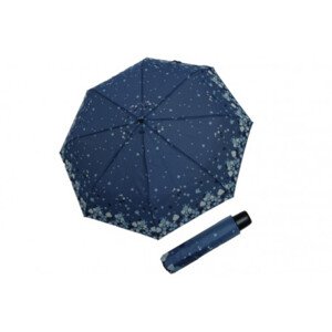Derby Hit Mini Crystals - dámský skládací deštník, modrá, s motivem