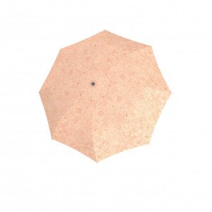 Doppler Magic fiber Giardino soft orange– dámský plně automatický deštník