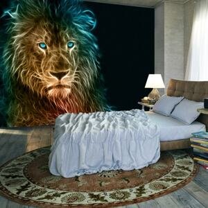 Fototapeta lev v abstraktní formě - Abstract lion